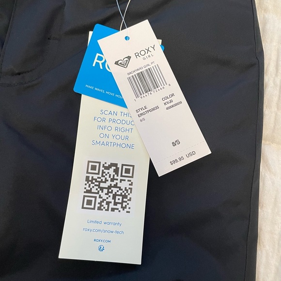 Girls Roxy Ski Pants - Picture 2 of 4